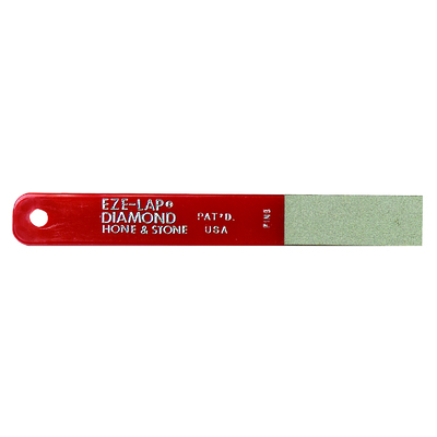 EZE-LAP EZE-LF - 20mm x 50mm Diamond Sharpening Pad (Fine 600 Grit, Red Handle)