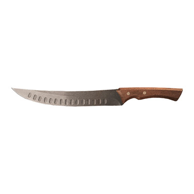 Tramontina 22841110 - 250mm Blackened Stainless Steel Churrasco Butcher Knife (Wood Handle)