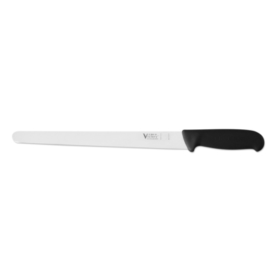 Victory Knives 230930200 - 2.5mm x 30cm Stainless Steel Ham Knife (Black Progrip Handle)