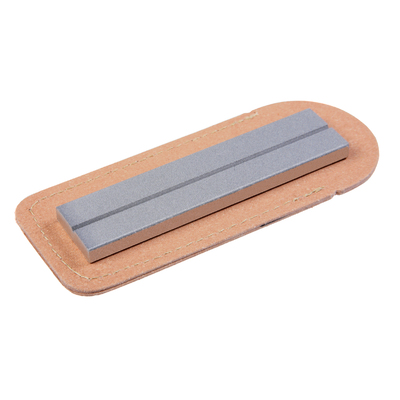 EZE-LAP EZE-36F - 25mmx100mm Diamond Sharpening Plate  - Fine, 600 Grit (with Fish Hook Groove & Pouch)