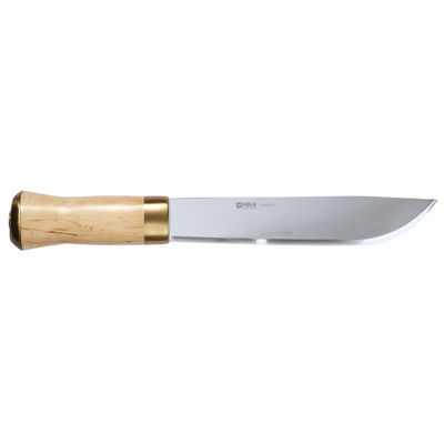 Helle-Lappland - 214mm Stainless Steel Knife (Birch Handle with Leather Sheath)