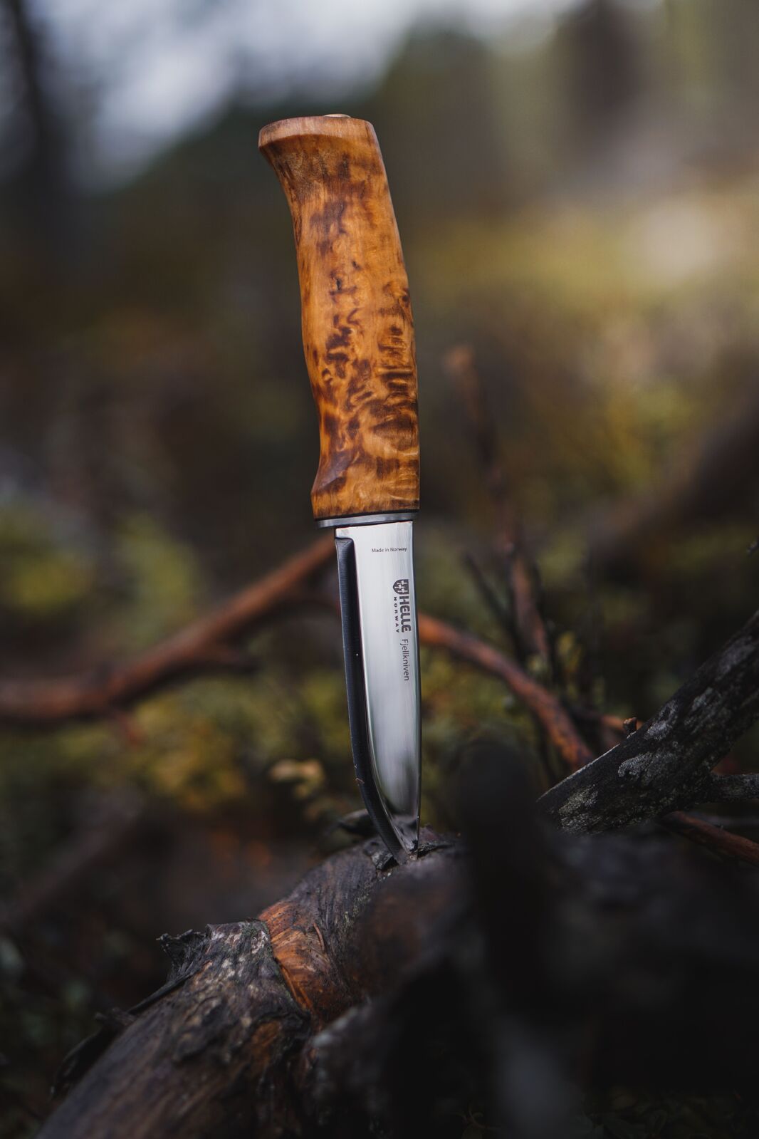 Helle Fjellkniven Knife Tan, Leather