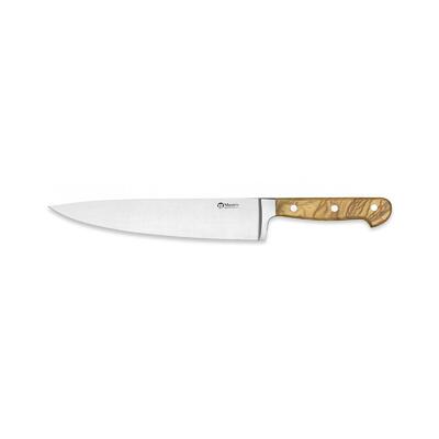 Maserin 0AU631220 - 20cm Stainless Steel Kitchen Knife (Olive Wood Handle)