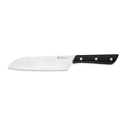 Maserin 222919POM - 19cm Stainless Steel Mediterraneo Santoku Knife (POM Handle)