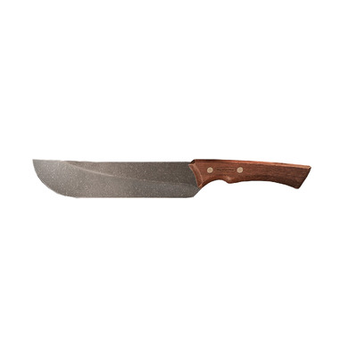 Tramontina 2283108 - 200mm Blackened Stainless Steel Churrasco Meat Knife (Wood Handle)