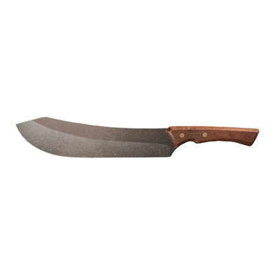 Tramontina 22844110 - 250mm Blackened Stainless Steel Churrasco Meat Knife (Wood Handle)