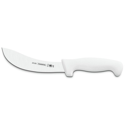 Tramontina 24606086 - 150mm Stainless Steel Skinning Knife (White Poly Handle)