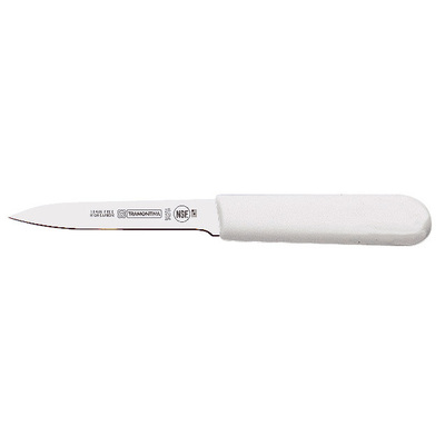 Tramontina 24625083 - 75mm Stainless Steel Paring Knife (White Poly Handle)