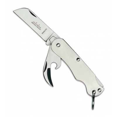 Joseph Rodgers 60mm Locking Two Piece Army Clasp Knife - All Stainless Steel