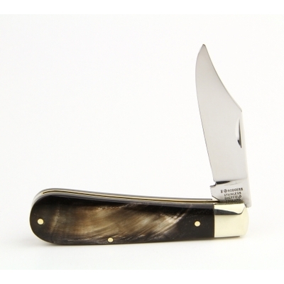 Joseph Rodgers 55mm Clipt Point with Buffalo Scales and a Satin Finish