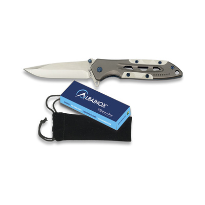 Albainox 18140 S/S 7.5cm Folding Blade G10 Handle