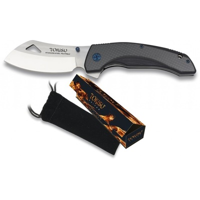 Tokisu Folding 10cm Blade G10 & Carbon Handle