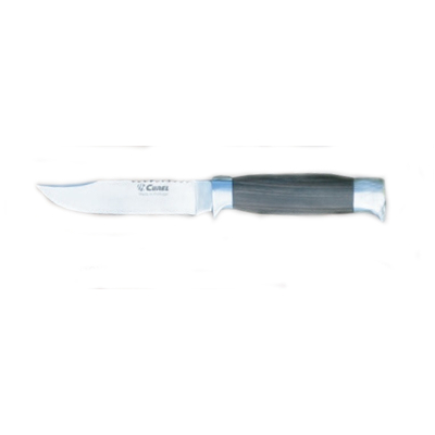 Curel Hunting Knife 12.5cm Blade Dark Wood Handle