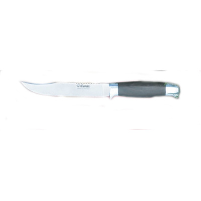 Curel CU3-S - 150mm Stainless Steel Hunting Knife (Dark Wood Handle)