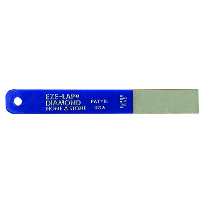 EZE-LAP EZE-LSF - 20mm x 50mm Diamond Sharpener (Superfine 1200 Grit, Blue Handle)