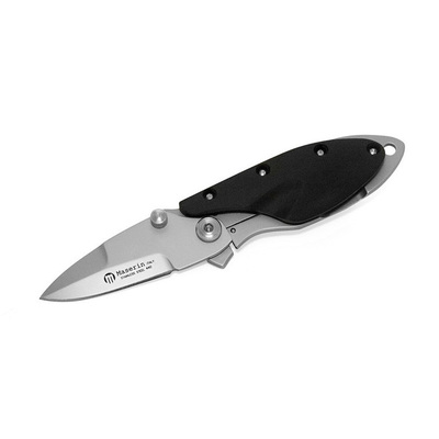 Maserin M550EB - 55mm Stainless Steel One Fold (Ebony Handle with Pocket Clip)