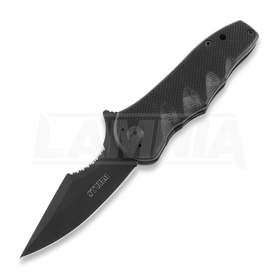 Maserin M668 - 95mm N690CO Steel Sturm Folding Knife - With Tool Kit (Black G10 Handle)