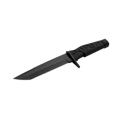 Maserin M961B - 75mm M690 Stainless Steel Combat Knife (Black Forprene Handle)