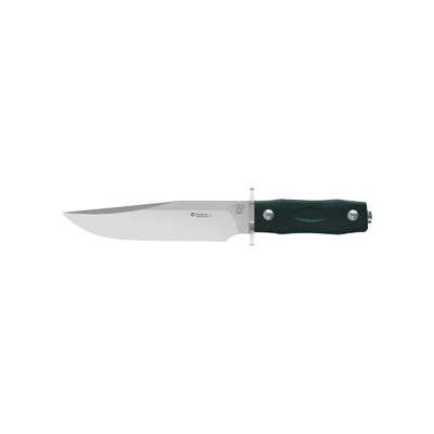 Maserin M977MCV - 214mm Stainless Steel Bowie Knife (Green Micarta Handle)