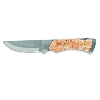 Marttiini MBL folding knife, curly birch