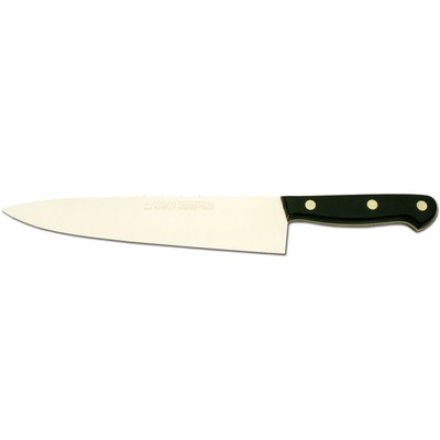 MAM_538 - 200mm Stainless Steel Professionals Cooks Knife (Full Tang Black Handle)