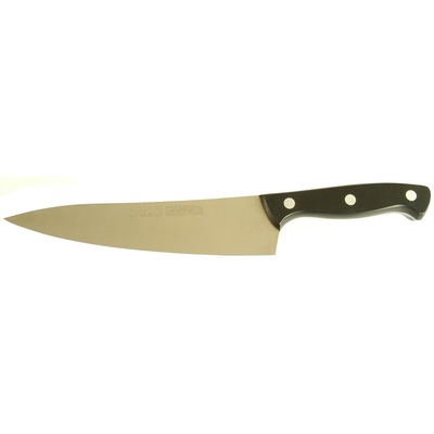 MAM_700 -  215mm Stainless Steel Professionals Cooks Knife (Black Full Tang Handle)