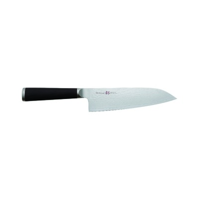  Shikisai Miyako MIYSantoku180 - 180mm Stainless Steel Santoku Chefs Knife (Laminated Wood Handle)