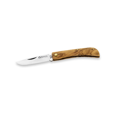 Maserin MPE200516 - 70mm Stainless Steel Country Line (Olive Wood Handle)