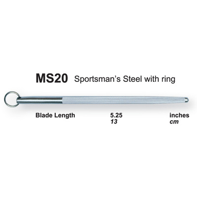 Egginton MS20 - 130mm Sportsman Steel Fine Cut with Hanging Ring