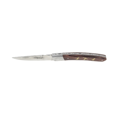 Robert David RDTO212-3Duck - 12cm Stainless Steel Folding Knife (Inlaid 3 Flying Ducks Bolster Handle)